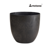 Artstone Bola Pot D38 H33 Black