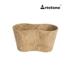 Artstone Claire Duo Pot D19 H11